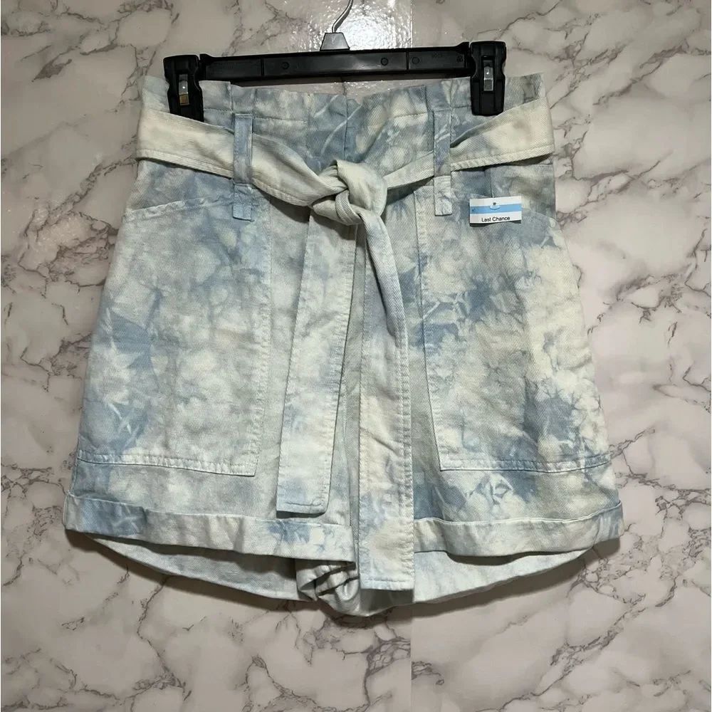 A.L.C. Davidson Linen-Blend Short - Picture 3 of 8